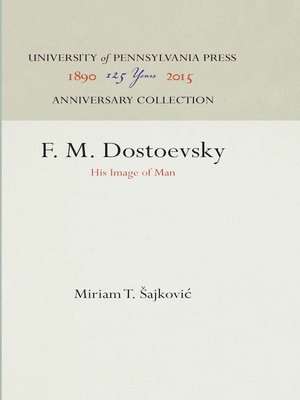 cover image of F. M. Dostoevsky